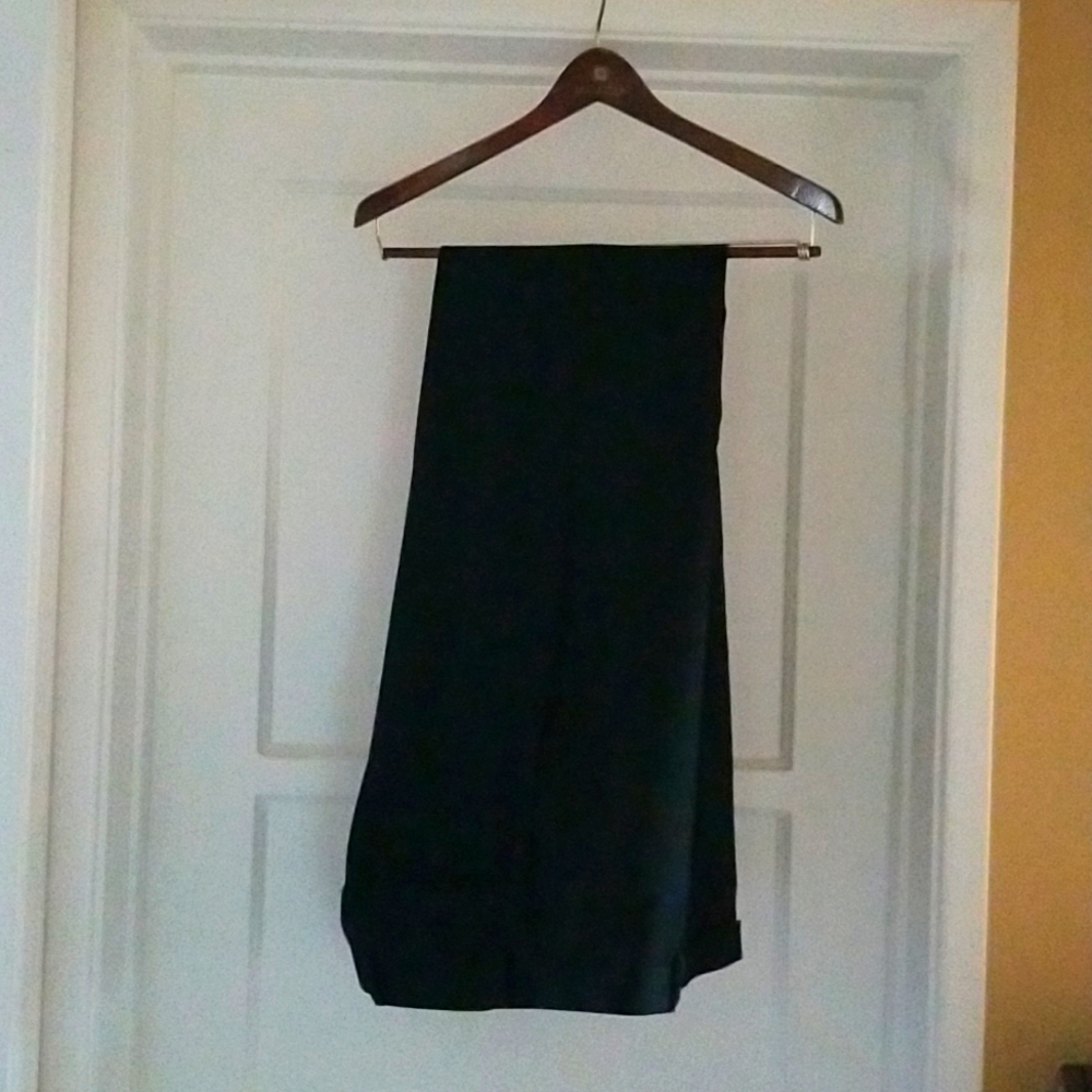 Calvin Klein Slim Fit Men's Black Dress Pants - 34Wx34L